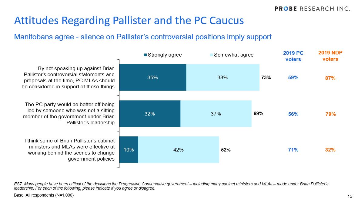 views regarding PC leadership race