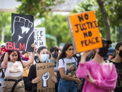 Black Lives Matter protest in Winnipeg