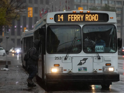 A Winnipeg Transit bus