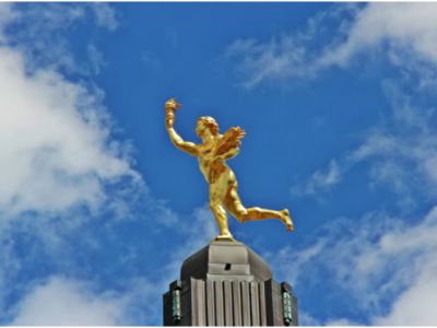 Golden Boy on Manitoba Legislature