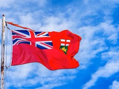 Ontario flag